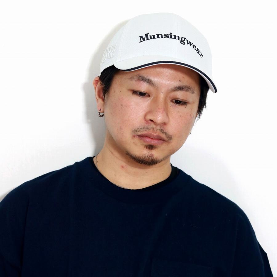 Munsingwear（マンシングウェア） メッシュキャップ メンズ 薄手