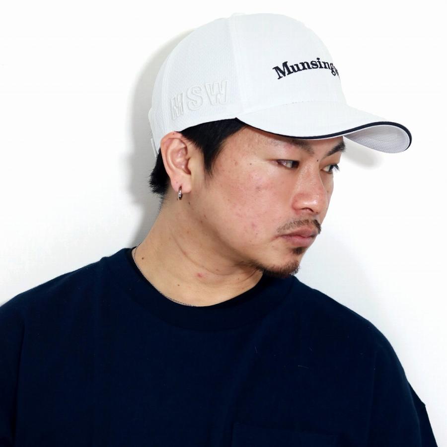 Munsingwear（マンシングウェア） メッシュキャップ メンズ 薄手