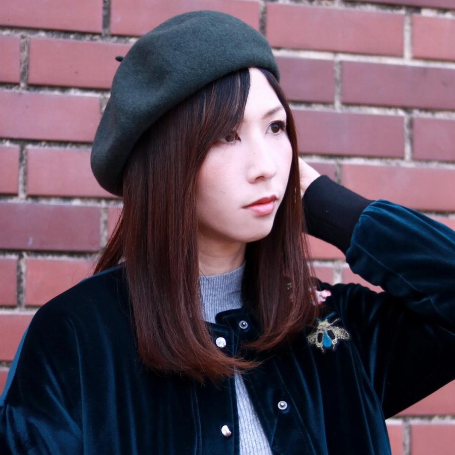 Psycho Bunny ベレー帽 秋 冬 帽子 日本製 うさぎ 毛100% サイコバニー