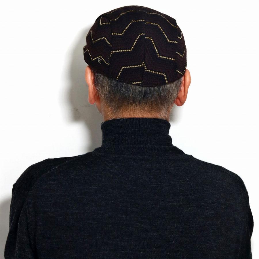 misaharada イギリス製 ミンクファーボンボン付き ニットハンチング misaharada イギリス製 ミンクファーボンボン付き ニットハンチング