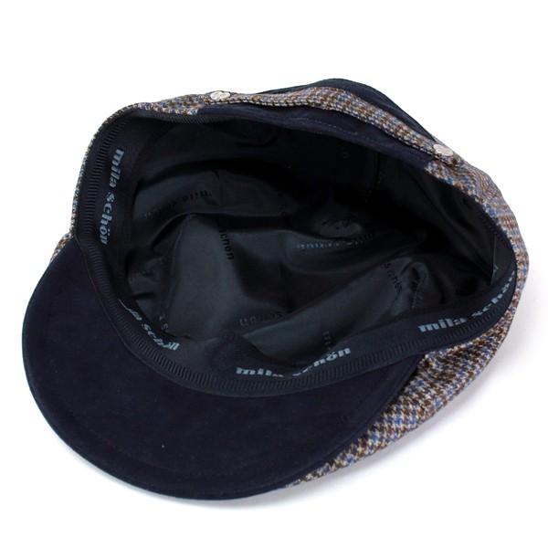 mila schon（ミラショーン） ハンチング ハウンドトゥース トレンド