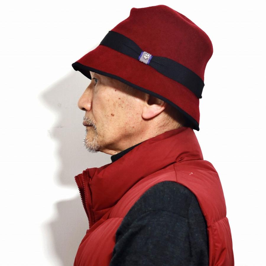 【 新品・タグ付き】mila schön ミラ・ショーン バケットハット日本製 mila schon（ミラショーン） バケットハット メンズ アウトドア 日本製