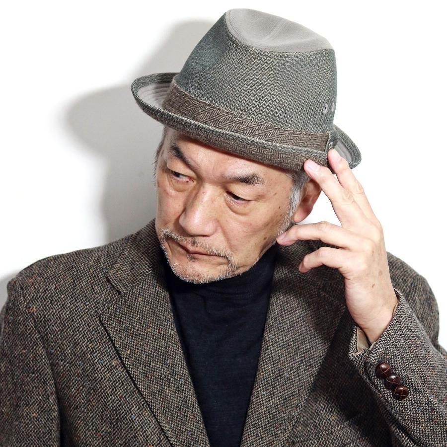 mila schon（ミラショーン） ライナー型 ハット メンズ スエード調