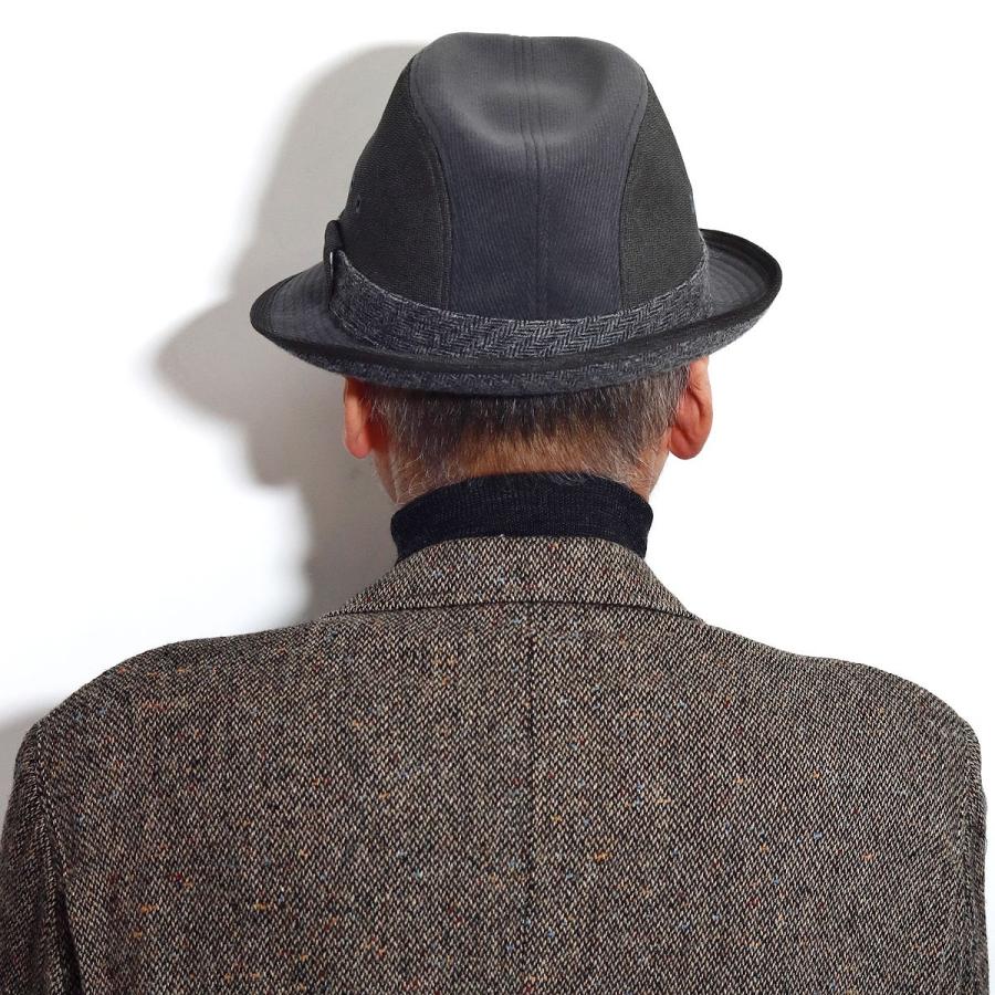 mila schon（ミラショーン） ライナー型 ハット メンズ スエード調