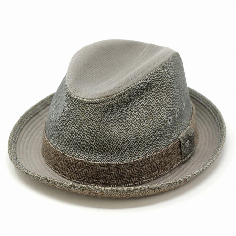 mila schon（ミラショーン） ライナー型 ハット メンズ スエード調