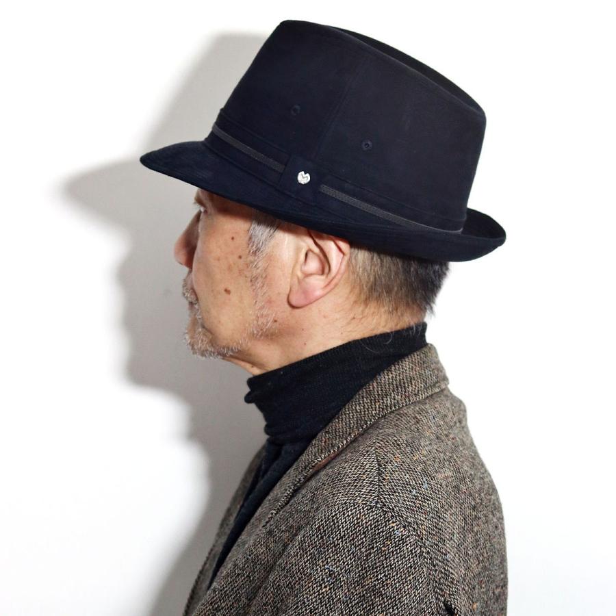 mila schon（ミラショーン） ニューレスコー ハット メンズ スエード調