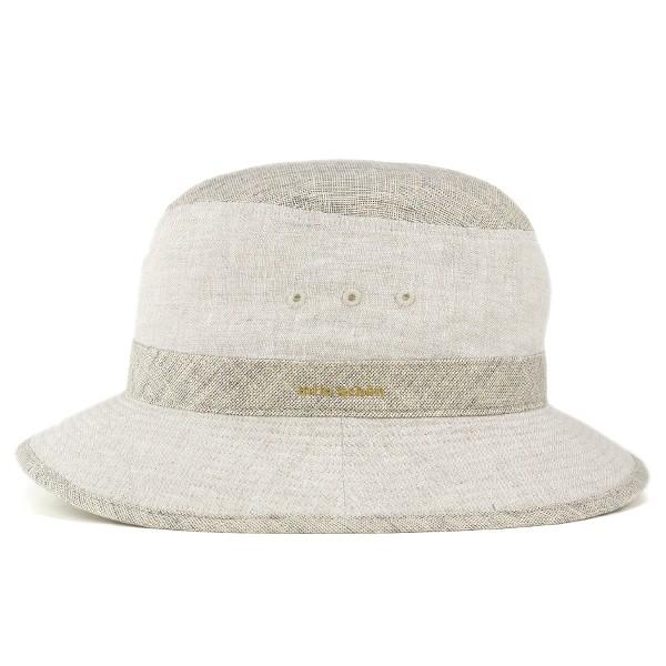 mila schon ミラショーン サファリ ハット 帽子 サハリ 春夏 HAT 麻 カジュアル グレー mila schon（ミラショーン） サファリ ハット 帽子 サハリ 春夏 HAT 麻