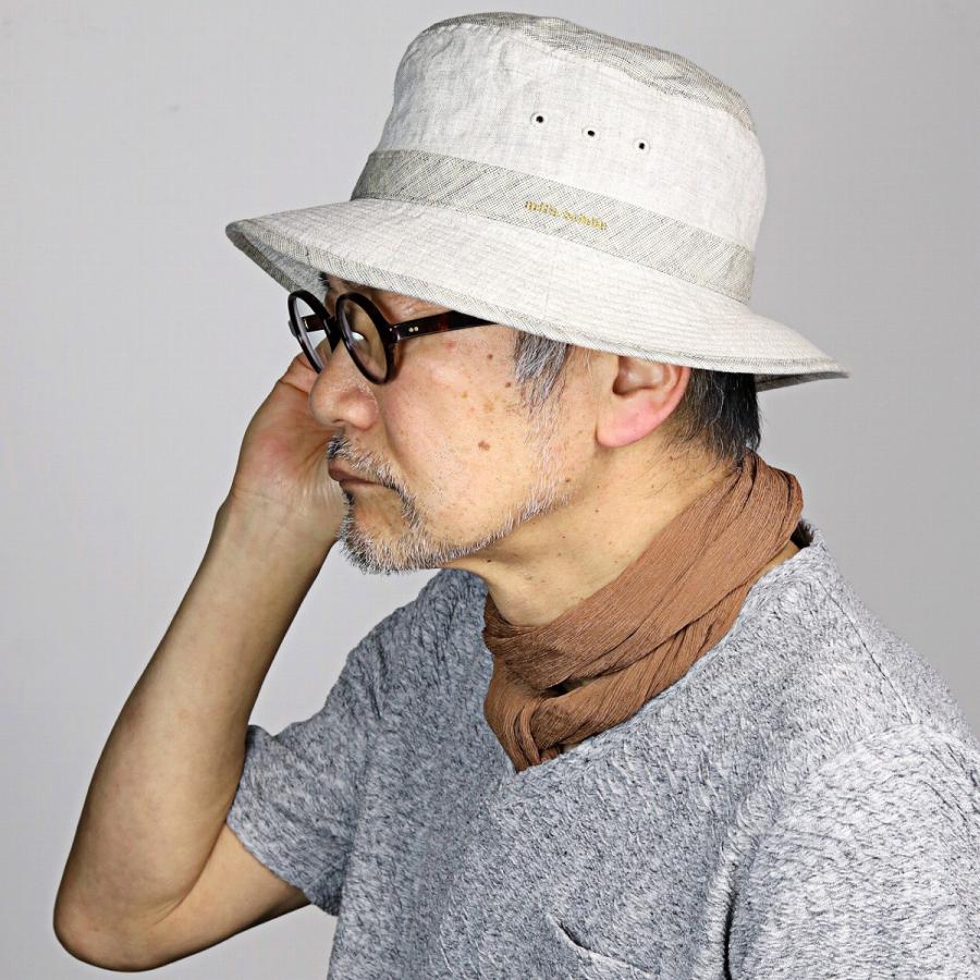 mila schon（ミラショーン） サファリ ハット 帽子 サハリ 春夏 HAT 麻