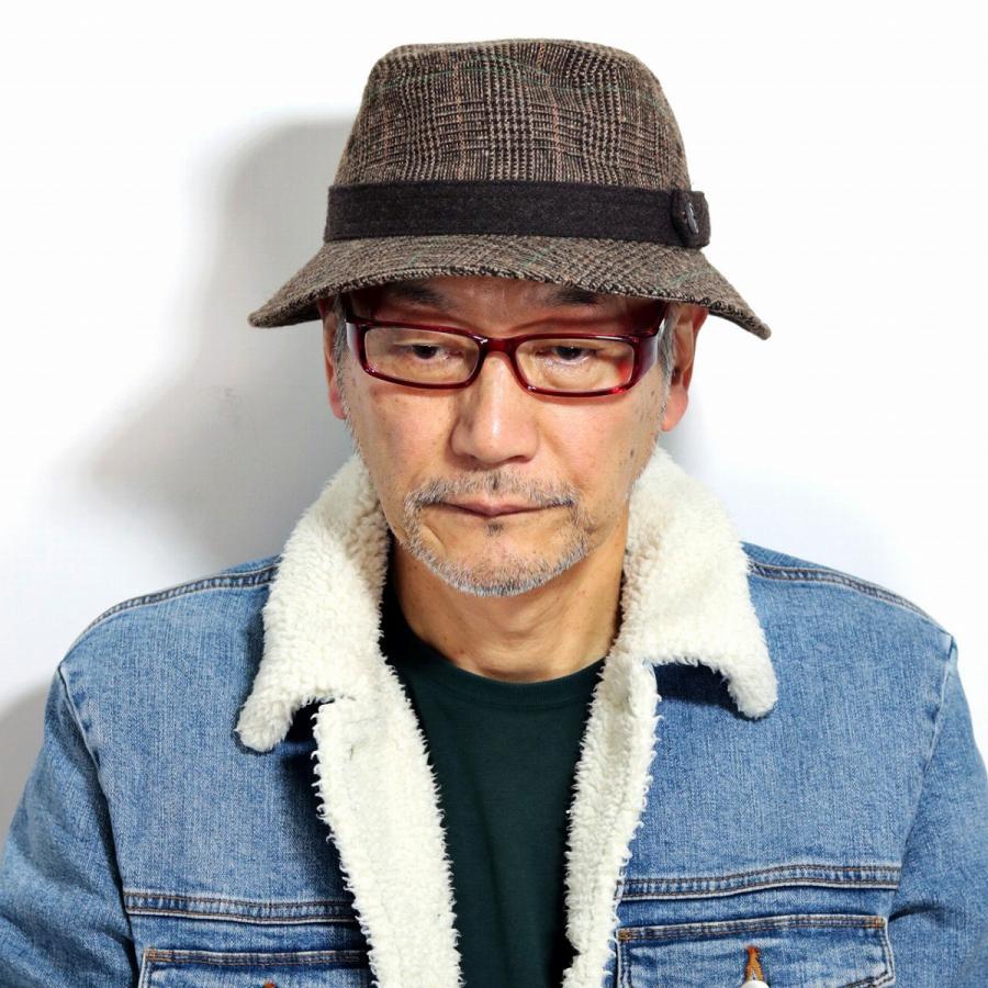 ハット 冬 メンズ バケットハット チェック柄 ツイード 帽子 折り畳める 温かい 防寒着 ハット ミラショーン 紳士服 帽子 茶色 サハリハット Ym736 006 Elehelm帽子通販専門店 通販 Yahoo ショッピング
