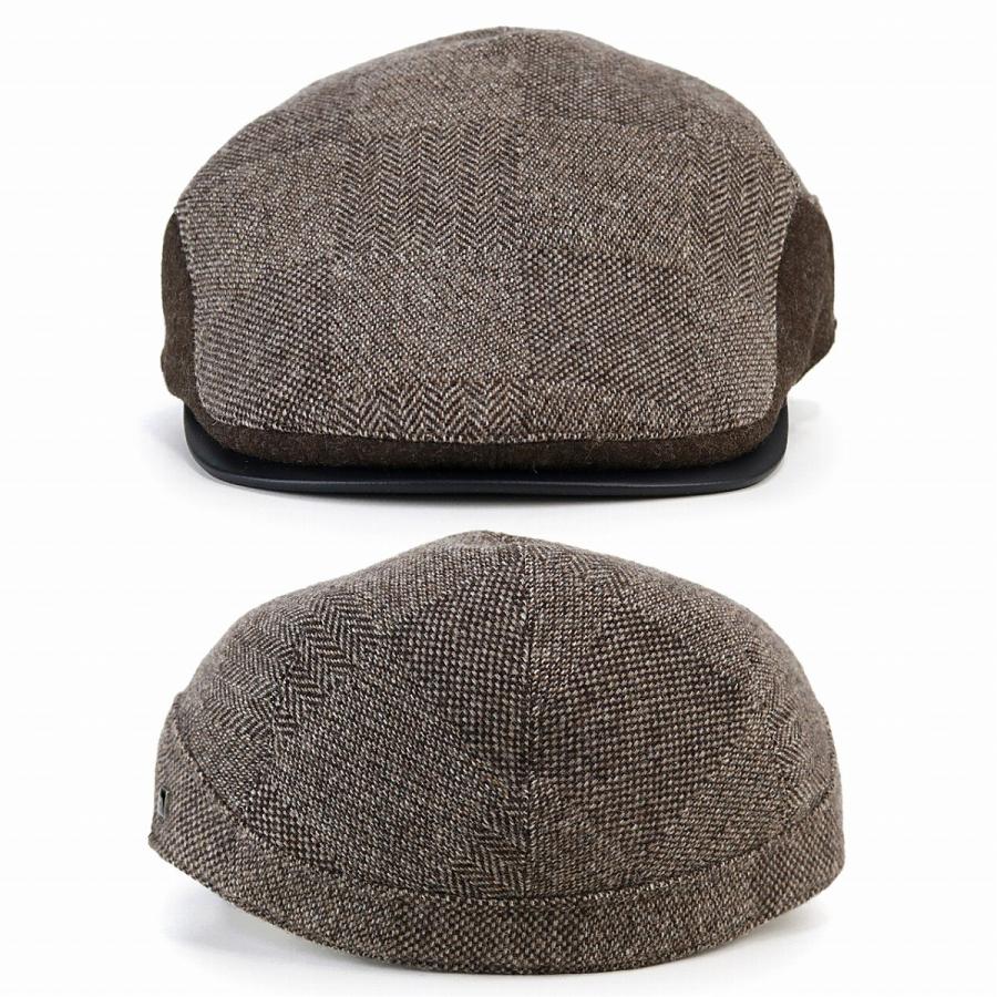 ミラショーン 帽子 ハンチング メンズ ムーン ツイード milaschon ハンチング帽 日本製 秋冬 アイ mila schon（ミラショーン） 帽子 ハンチング メンズ ムーン ツイード