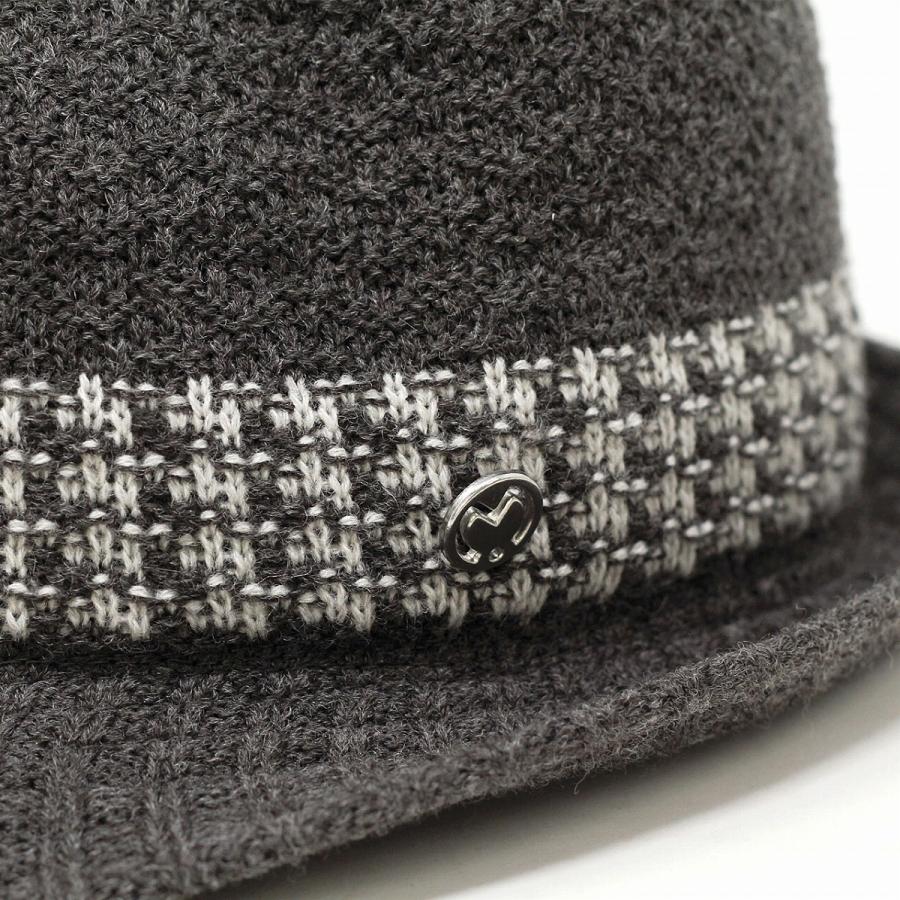 mila schon（ミラショーン） マニッシュハット メンズ 秋 冬 中折れ帽