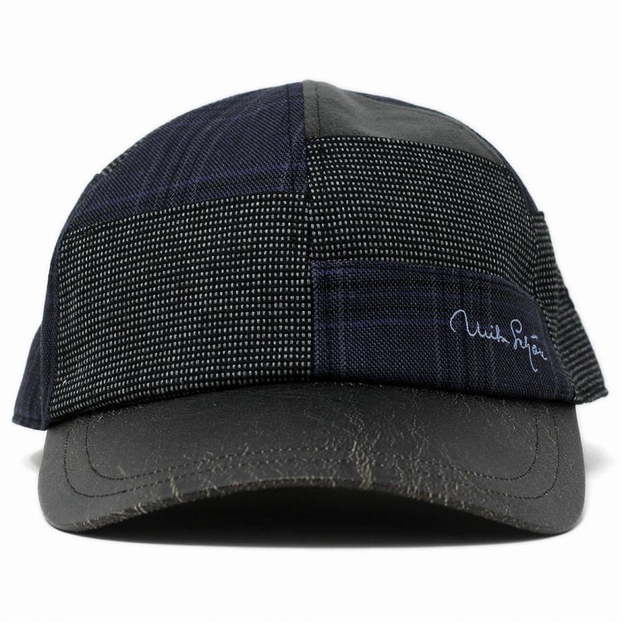 mila schon（ミラショーン） キャップ パッチワーク メンズ 帽子