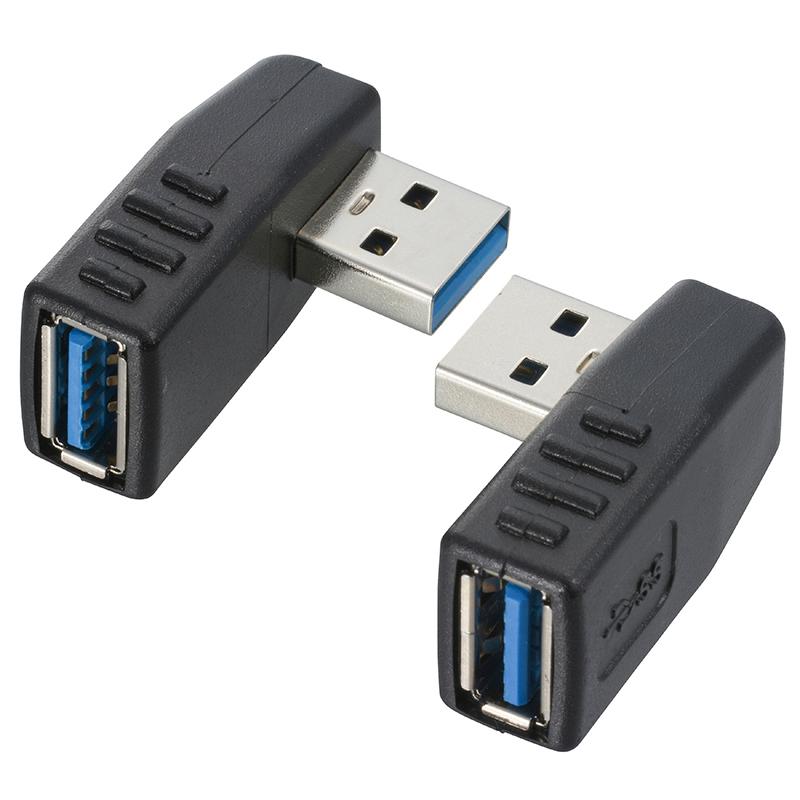 【スーパーセール】 オーム電機 USBポート L字変換コネクター 01-3735 PC-SU3LLR オープニング大放出セール
