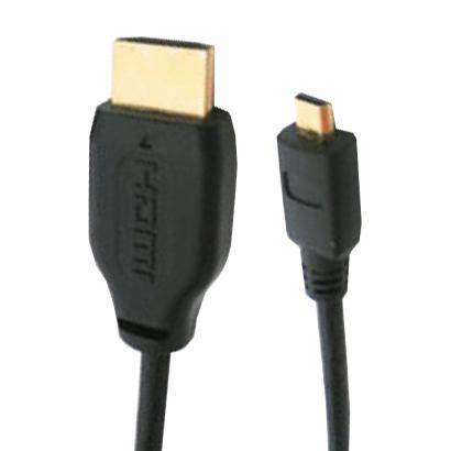 オーム電機 HDMI-micro HDMI ケーブル 1.5m VIS-C15EU-K 05-0289｜elekimarche｜02
