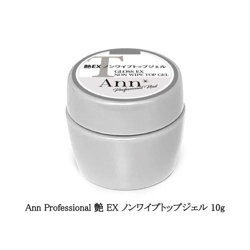 Ann Professional 艶EXノンワイプトップジェル 100g残量9割 Ann Professional 艶 EX ノンワイプトップジェル 10g アン