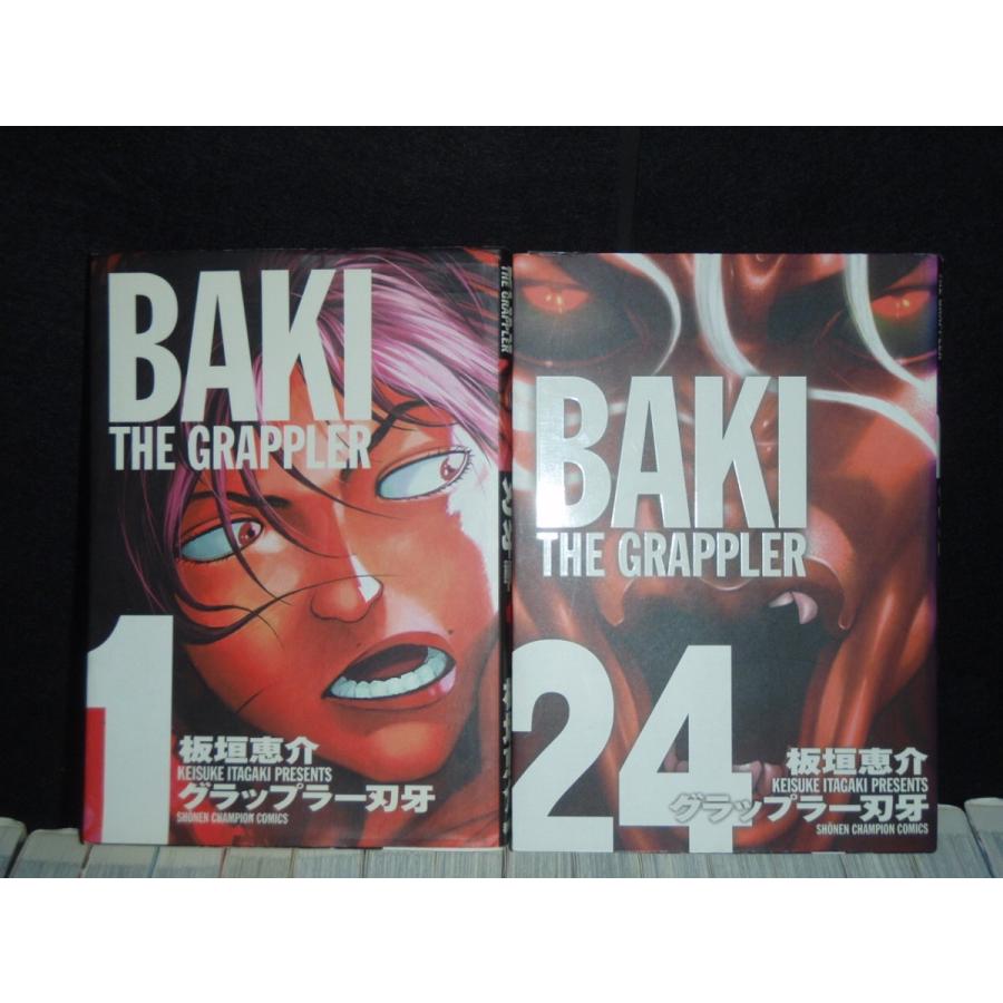 完全版 グラップラー刃牙 Baki 全24巻 板垣恵介 中古コミック 漫画 マンガ 全巻セット Book エルストア 通販 Yahoo ショッピング