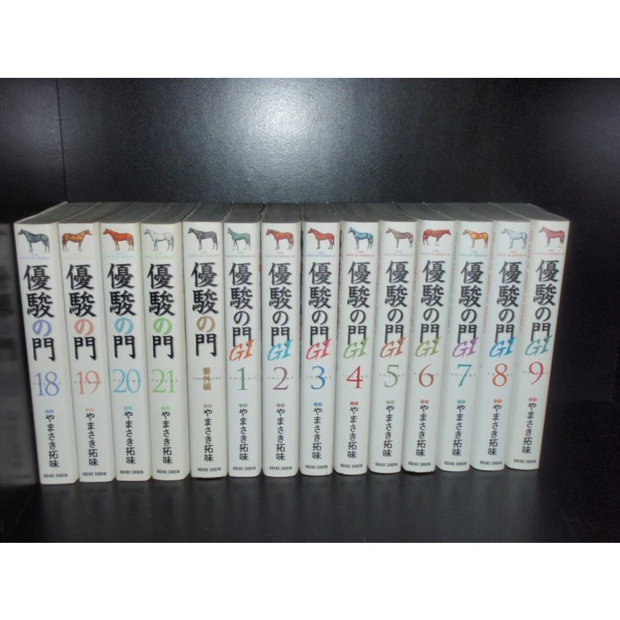 送料無料 計30冊 文庫版 優駿の門 全21巻＋番外＋G1 1-9巻 やまさき拓