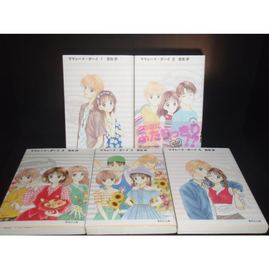 送料無料 文庫版 ママレード・ボーイ 全5巻 ママレードボーイ 吉住渉