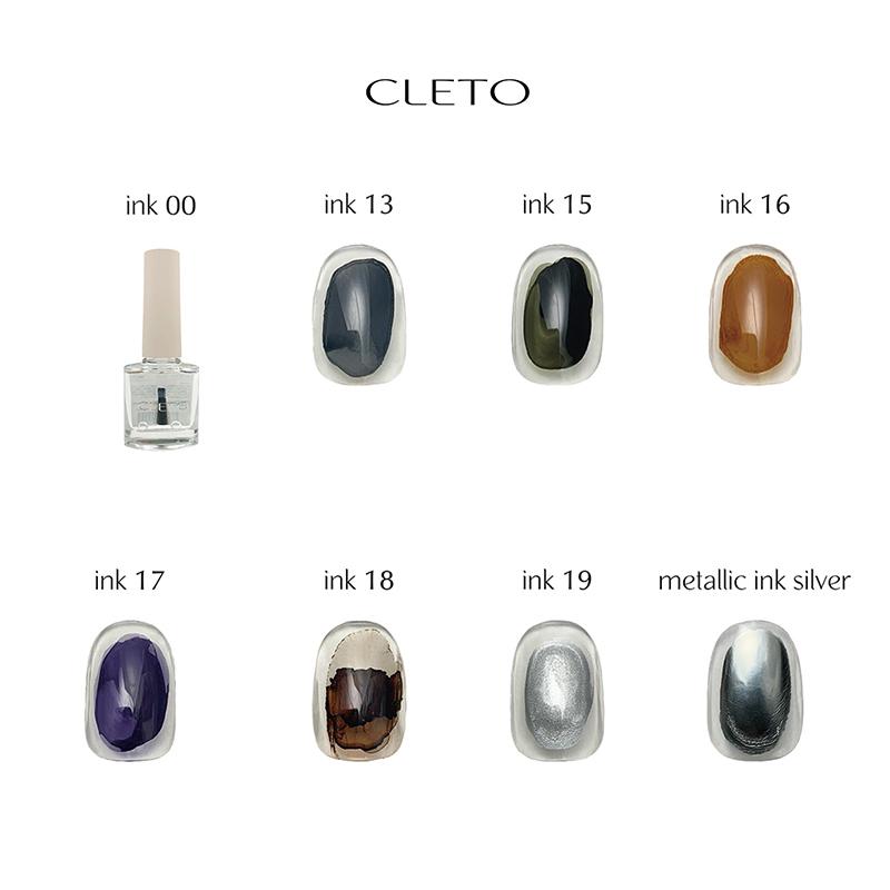 クレト CLETO インク メタリックインク 7ml 8色からご選択 00 13 15 16