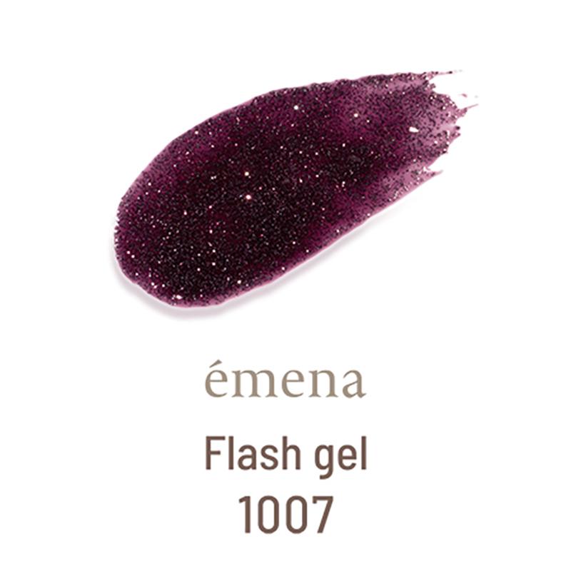 エメナ emena Flash gel 8g 5種からご選択 1007 1008 0012 0013 0014 フラッシュジェル レギュラーカラー リミテッドカラー グリッター 反射 新品 送料無料｜elelerueru｜03