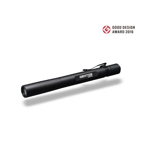 GENTOS ジェントス Gシリーズ LEDペン型フラッシュライト GF-015RG 5年保証付き 懐中電灯 LEDハンディライト USB充電式 USBケーブル付き 新品 送料無料