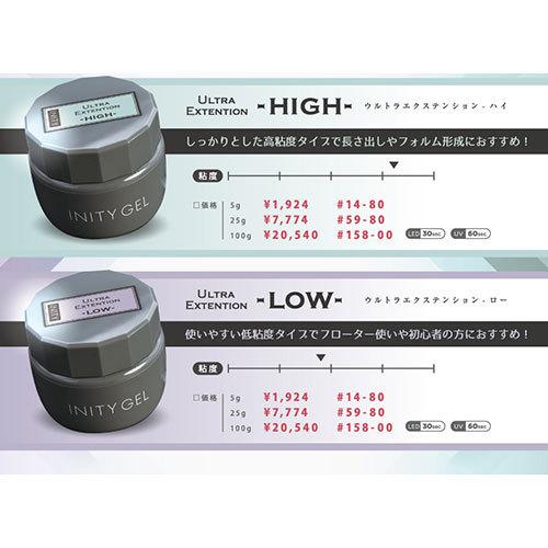 アイニティ ウルトラエクステンション ハイ 25g 大サイズ INITY セルフ