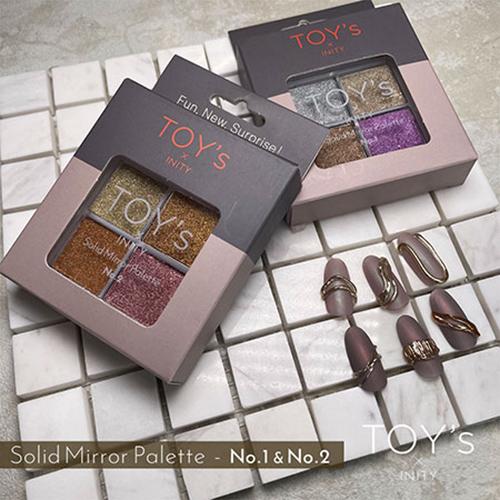 TOY's × INITY ソリッドミラーパレット no1 T-SMP1 ミラーパウダー 0.6