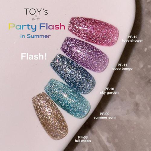 TOY's × INITY パーティーフラッシュ インサマー 12ml 5種からご