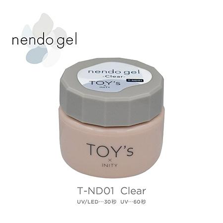 TOY's × INITY nendo gel ネンドジェル 粘土ジェル 25g 大サイズ 2色