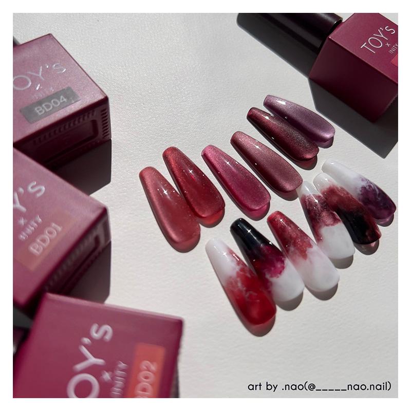 TOY's × INITY トイズバイアイニティ ボルドーマグ 7ml 6色から TOY's × INITY トイズバイアイニティ ボルドーマグ 7ml 6色から