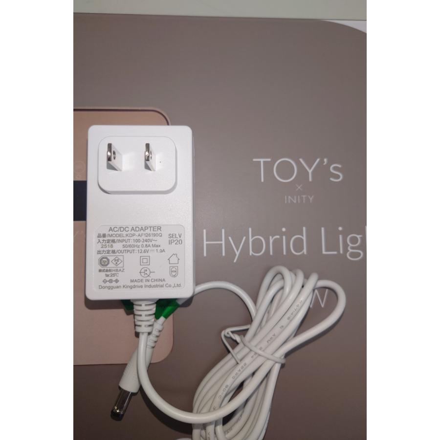 トイズ　TOY's ×INITY ハイブリッドライト ネイル　新品未使用 TOY's × INITY ハイブリッドライト ネイルライト コードレス LED