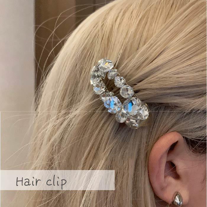 ヘアピンラインストーンヘアクリップ40個まとめ Amazon.co.jp: 40 個ブライダルウェディングヘアピンラインストーン