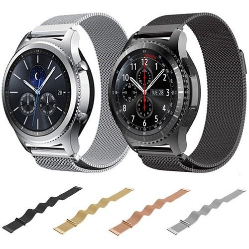 送料無料 新品 Samsung Gear S3 Frontier S3 Classic ミラネーゼループ 交換バンド OEM製品 サムスン