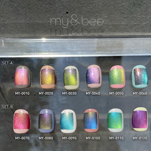 my&bee マイビー　マグネットジェル　mysticmag 12本セット my&bee マイビー マグネットジェル mysticmag 12本セット マイビー