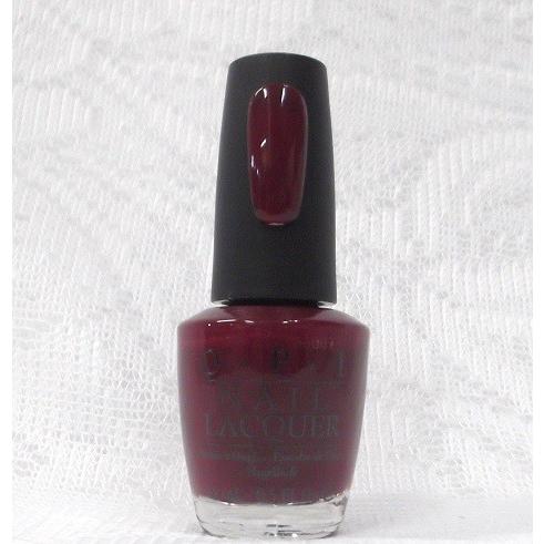 OPI NL L87 Malaga Wine 15ml マニキュア ネイルカラー ネイリスト ネイルポリッシュ ネイルラッカー ワインレッド 赤 新品 送料無料｜elelerueru