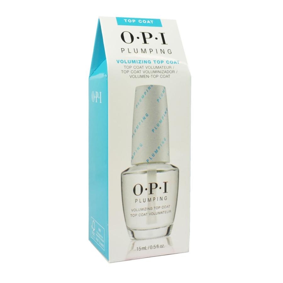 OPI プランピングトップコート 15ml PLUMPING TOP COAT セルフネイル ネイル マニキュア ネイル用品 ネイルポリッシュ オーピーアイ 新品 送料無料｜elelerueru