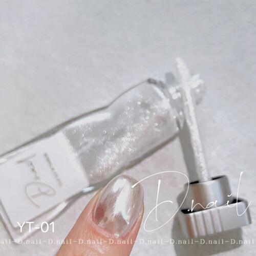 D.nail 液体ミラーパウダー 5ml 4色よりご選択 YT-01からYT-06 ディー