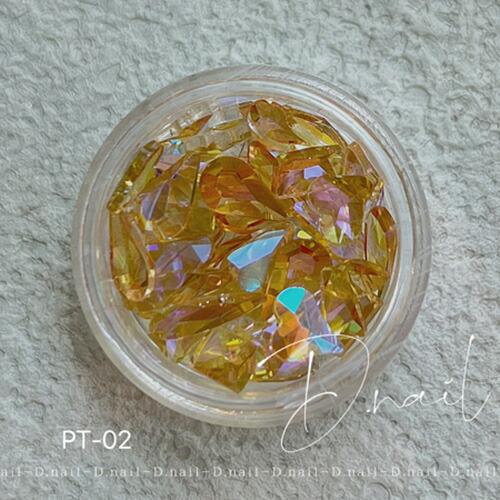 D.nail シースルーアイスストーン 50個入り ランダム 9色からご選択