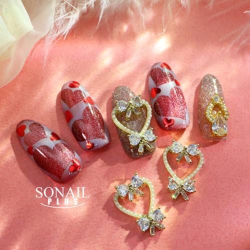 ソネイル SONAIL ネイルデコパーツ 山崎セレクト 3種からご選択 ハート 