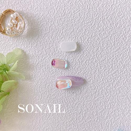 ソネイル SONAIL スムース フェイクゼリー グロッシーパーツ 8個セット