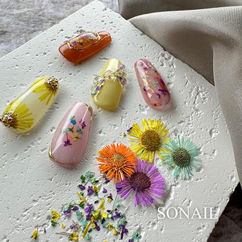 ソネイル SONAIL ドライフラワーネイル 2g 2種類からご選択 花