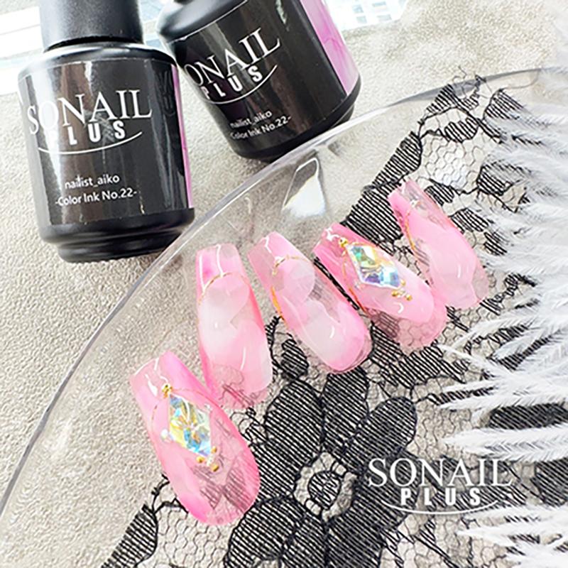 ソネイル SONAIL PLUS AIKOセレクト パステルカラーインク 8ml 3色から