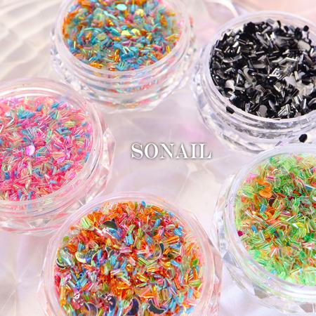 ソーネイル SONAIL 3D ホログラム 5色セット 各5g FY001550 ネイル