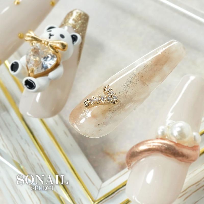 ソネイル SONAIL ナンバービジュー No.0-No.9 2個入り 9種類からご選択