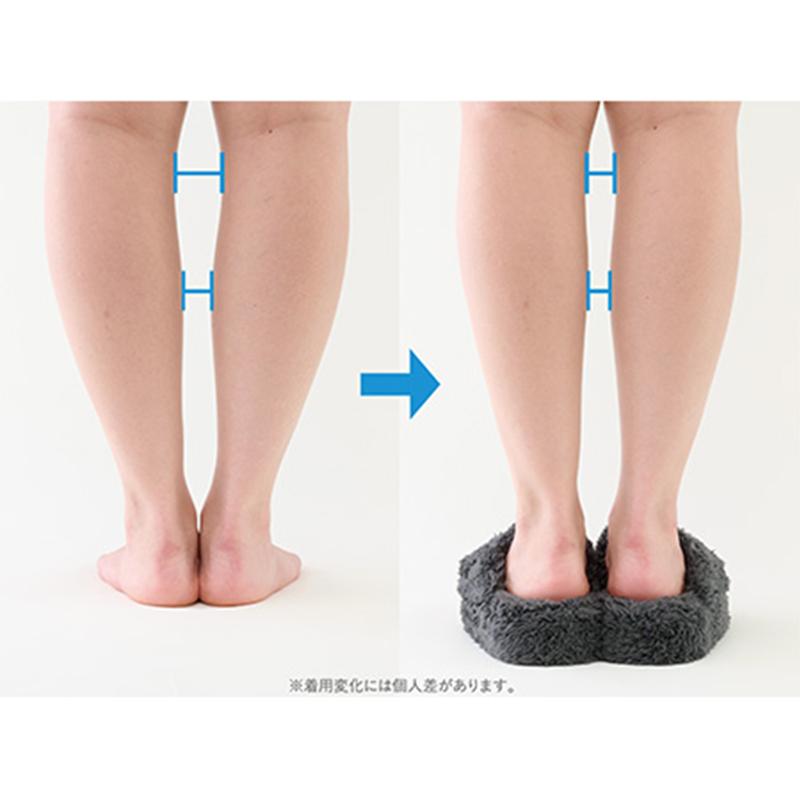スパルーチェ SpaLuce フットケアスリッパ セピアブラック 男女兼用