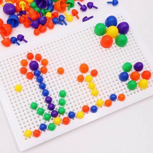 ペグボード ビーズ クリエイティブ キッズパズル 96個セット カラフル おもちゃ 知育玩具 学習 楽しい学習 ブロック おもちゃ 送料無料 新品 Taba0169 エルストア 通販 Yahoo ショッピング