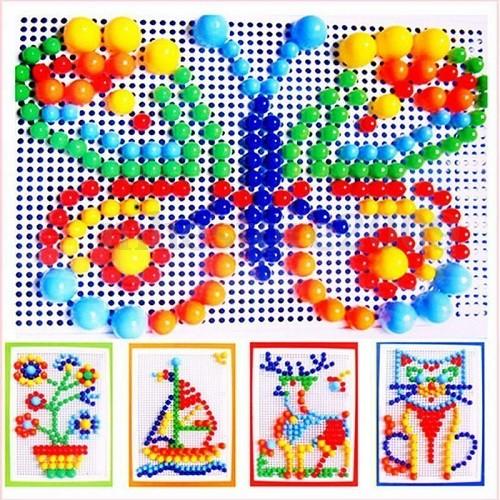 ペグボード ビーズ クリエイティブ キッズパズル 96個セット カラフル おもちゃ 知育玩具 学習 楽しい学習 ブロック おもちゃ 送料無料 新品 Taba0169 エルストア 通販 Yahoo ショッピング