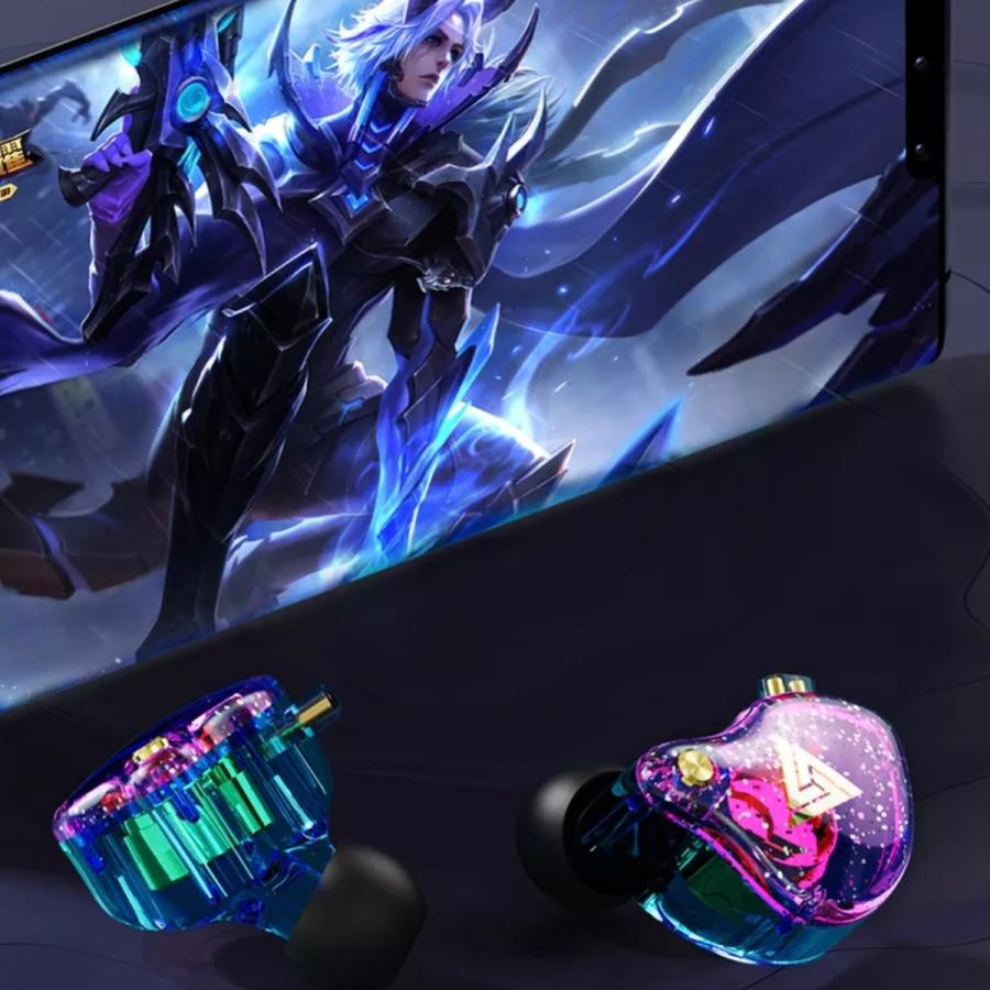 ハイレゾ 耳掛けイヤホン QKZ AK6 pro リケーブル可能 有線 リモコン