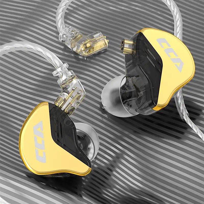 CCA CRA+ イヤホン10MM ダイナミックドライバー hifi 有線 イヤホン