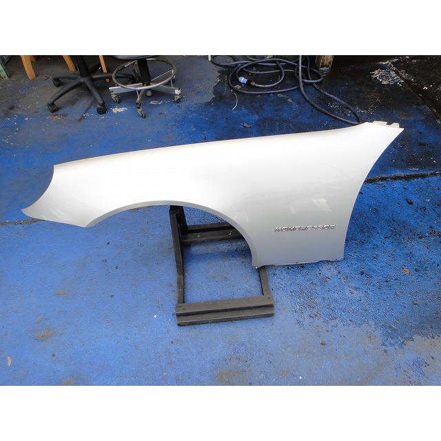 メルセデス ベンツ SLK R170 等 後期 左 フロント フェンダー  744/ブリリアント シルバー  [0011] | 